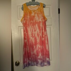 Tie-Dye Swim Coverup